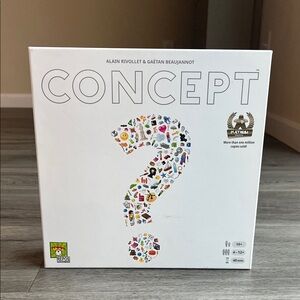 Concept Board Game - White